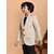 PrintCultr Boys Solid Single Breasted Party Blazer (Beige)