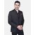 PrintCultr Solid Single Breasted Festive & Wedding Men Blazer (Black)