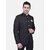 PrintCultr PrintCultr Men Solid Mandarin Casual, Festive & Wedding, Party Blazer (Black)