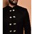 PrintCultr PrintCultr Men Solid Single Breasted Casual Blazer (Black)