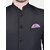 PrintCultr Mandarin Festive & Wedding Men Blazer (Black)