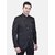 PrintCultr Men Solid Mandarin Casual, Festive & Wedding, Party Blazer (Black)