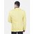 PrintCultr Solid Single Breasted Festive & Wedding Men Blazer (Yellow)