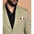 PrintCultr Solid Mandarin Festive & Wedding Men Blazer (Brown)