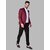 PrintCultr Men Solid Single Breasted Casual Blazer (Brown)
