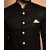 PrintCultr PrintCultr Men Solid Single Breasted Casual Blazer (Black)