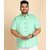 PrintCultr PLUS Plus Size Men Regular Fit Solid Spread Collar Casual Shirt