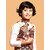 PrintCulture Boys Printed Nehru Jacket (Brown)
