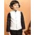 PrintCulture Baby Boys Solid Nehru Jacket (White)