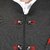 PrintCulture Men Solid Black Cotton Blend Nehru Jacket