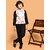PrintCultr Baby Boys Printed Nehru Jacket (Pack of 2, Pink)