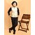 PrintCultr Boys Printed Nehru Jacket (Pack of 2, Beige)