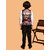 Print Cultr Boys Printed Nehru Jacket (Pack of 2, Brown)