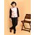 PrintCultr Boys Printed Nehru Jacket (Pack of 2, Pink)