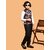 PrintCultr Boys Printed Nehru Jacket (Pack of 2, Brown)