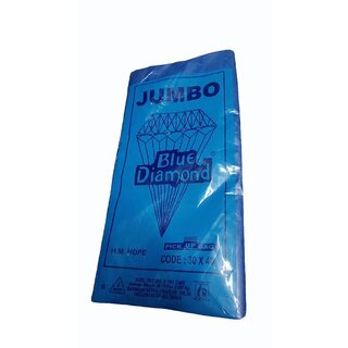Large Jumbo Size Garbage Bags for Packing Large 30 X 40 Inches Jumbo 75 L Garbage Bag (15Bag) Pack of 1 -15 Bags Garbage