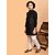 PrintCultr Boys Festive & Party Kurta and Pyjama Set (Black)