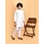 PrintCultr Boys Festive & Party Kurta and Pyjama Set (White)