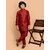 PrintCultr Boys Festive & Party Kurta and Pyjama Set (Red)