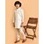 PrintCultr Boys Festive & Party Kurta and Pyjama Set (White)
