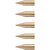 Sambhaav Brass Kilak for Vastu Shastra A Powerful Tool for Balance and Protection (Pack Of 5)