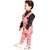 Elegant Boys' Pink  Black Formal Suit with Hat - Ideal for Parties  Celebrations