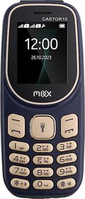 Mixx Castor 10 (Dual Sim, 1.77 inch Display 1000mAh Battery Blue)