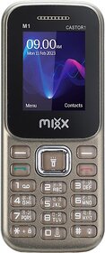 Mixx M1 Castor 1 (Dual Sim, 1.77 inch Display 1000mAh Battery Brown)