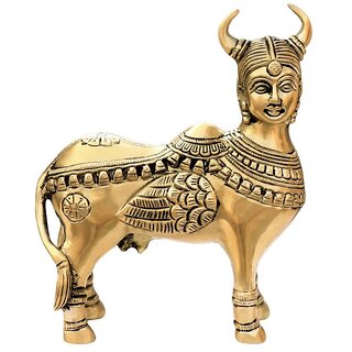 Kamdhenus Blessing A Symbol of Wealth and Harmony (6.5 Inch) Kamdhenus Blessing A Symbol of Wealth and Harmony (6.5 Inch)