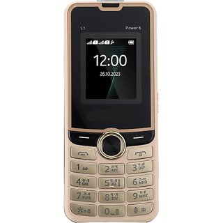 Livx Power 6 L1 (Dual Sim, 1.77 inch Display 2500mAh Battery Gold) Livx Power 6 L1 (Dual Sim, 1.77 inch Display 2500mAh Battery Gold)