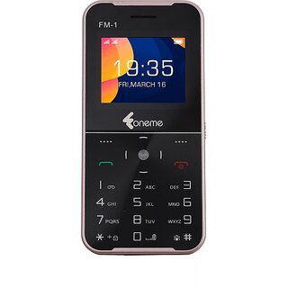 Oneme Fm-1 (Dual Sim, 2 inch Display 2500mAh Battery Pink) Oneme Fm-1 (Dual Sim, 2 inch Display 2500mAh Battery Pink)