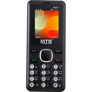 Mtr M 370 (Dual Sim, 1.77 inch Display 1100mAh Battery Black) Mtr M 370 (Dual Sim, 1.77 inch Display 1100mAh Battery Black)