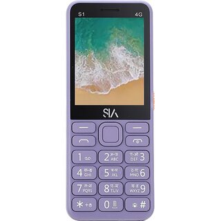Sia S1 (Dual Sim, 2.4 inch Display 3000mAh Battery Purple) Sia S1 (Dual Sim, 2.4 inch Display 3000mAh Battery Purple)