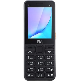 Sia S1 4G (Dual Sim, 2.4 inch Display 3000mAh Battery Black) Sia S1 4G (Dual Sim, 2.4 inch Display 3000mAh Battery Black)