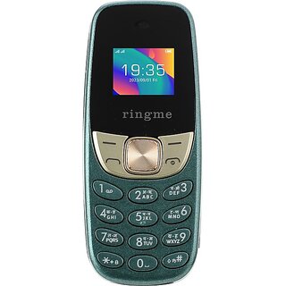                       Ringme R1+ Micro 3 (Dual Sim, 0.66 inch Display 800mAh Battery Green)                                              