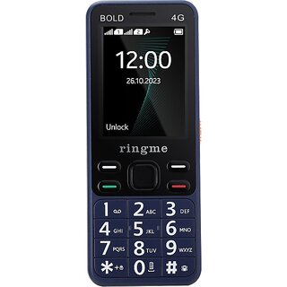 Ringme Bold (Dual Sim, 2.4 inch Display 1450mAh Battery Blue) Ringme Bold (Dual Sim, 2.4 inch Display 1450mAh Battery Blue)