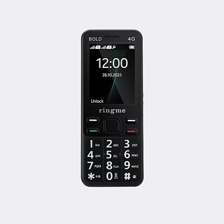 Ringme Bold 4G (Dual Sim, 2.4 inch Display 1450mAh Battery Black) Ringme Bold 4G (Dual Sim, 2.4 inch Display 1450mAh Battery Black)