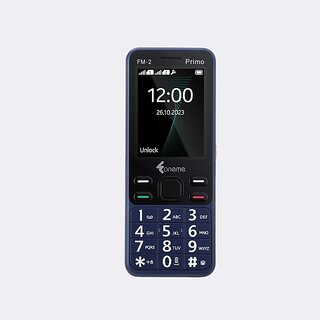                       Oneme Primo (Dual Sim, 2.4 inch Display 1450mAh Battery Blue)                                              