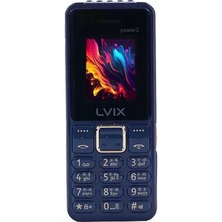 Livx Power 3 (Dual Sim, 1.77 inch Display 2500mAh Battery Blue) Livx Power 3 (Dual Sim, 1.77 inch Display 2500mAh Battery Blue)