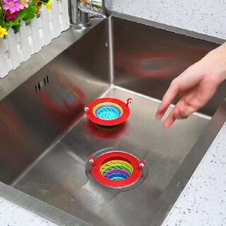                       Kitchen Sink Strainer Cartoon Drain Food Catcher Filter for Bathroom Kitchen  Bath  Other Bathroom Items Other Bathr                                              