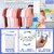 Sole Module Wall Mounted Foldable Clothes Drying Rack, 18 Hooks, White
