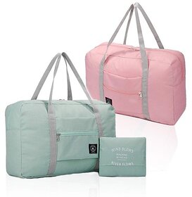 Travel Foldable Nylon Duffle Tote Bag Portable Waterproof Handbag Folding Sport Weekend Shopping Luggage Bag Gym Sports