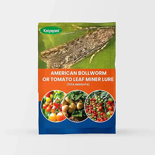                       katyayani American Bollworm or Tomato Leaf Miner Lure (TUTA ABSOLUTA) 5 Pieces ( 1 Piece x 5)                                              