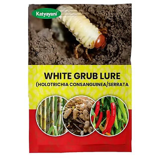                       Katyayani White Grub Lure (HOLOTRICHIA CONSANGUINEA/SERRATA) 5 Piece ( 1 Piece x 5 )                                              