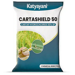                       Katayayani Cartashield 50 | Cartap Hydrochloride 50% SP | Chemical Insecticide                                              