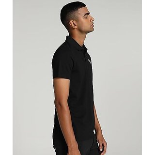 Sophisticated Men Manav Enterprises Men Printed V Neck Poly Cotton Black T-Shirt 2025 at ShopCir