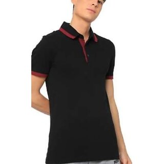                       Manav Enterprises Men Printed V Neck Poly Cotton Multicolor T-Shirt                                              