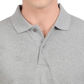 Trendy Men Manav Enterprises Men Printed V Neck Poly Cotton Grey T-Shirt 2025 at ShopCircuit | O