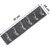 Parspar Plastic Adhesive Sticker for Hanging Hooks6 PC Sticker HookWhite Hook Hook 6 (Pack of 1)