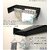Sole Module Premium Heavy Duty Steel Wall Mounted Foldable Cloth Drying Rack  12 Linear Feet  6 Hooks  Black-28 inch